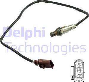 Delphi ES21164-12B1 - Αισθητήρας λάμδα spanosparts.gr