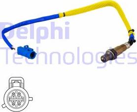 Delphi ES21184-12B1 - Αισθητήρας λάμδα spanosparts.gr
