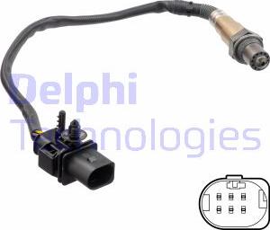 Delphi ES21318-12B1 - Αισθητήρας λάμδα spanosparts.gr