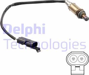 Delphi ES21337-12B1 - Αισθητήρας λάμδα spanosparts.gr