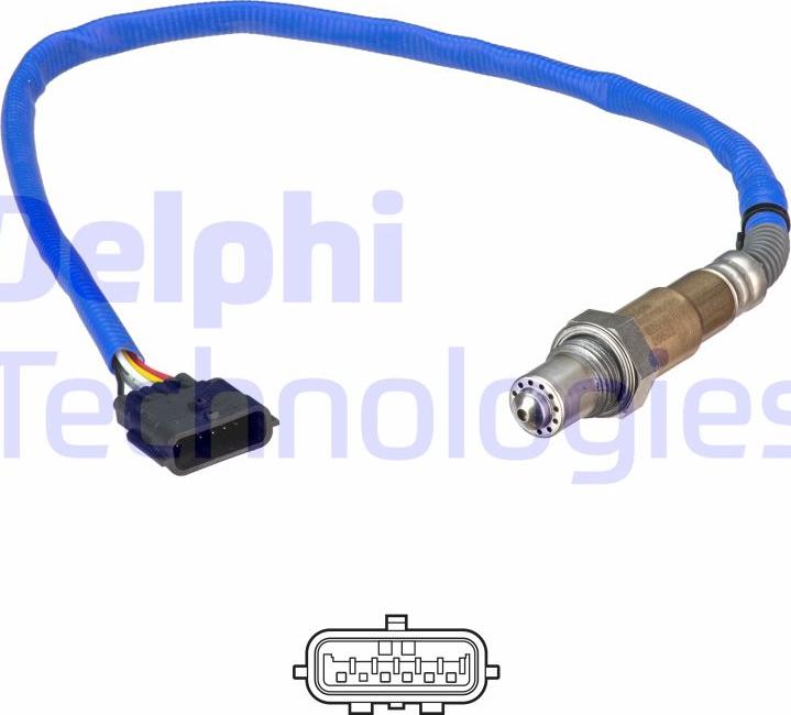 Delphi ES21242-12B1 - Αισθητήρας λάμδα spanosparts.gr