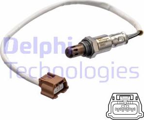 Delphi ES21259-12B1 - Αισθητήρας λάμδα spanosparts.gr