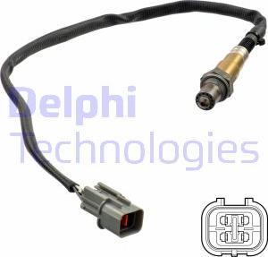 Delphi ES21274-12B1 - Αισθητήρας λάμδα spanosparts.gr