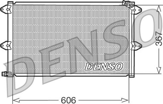 Denso DCN27001 - Συμπυκνωτής, σύστ. κλιματισμού spanosparts.gr