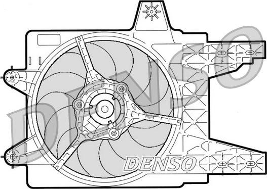 Denso DER09079 - Βεντιλατέρ, ψύξη κινητήρα spanosparts.gr