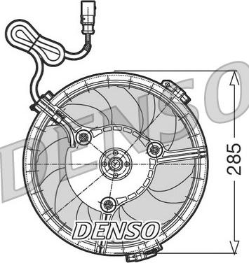 Denso DER02005 - Βεντιλατέρ, ψύξη κινητήρα spanosparts.gr