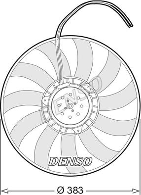 Denso DER02007 - Βεντιλατέρ, ψύξη κινητήρα spanosparts.gr