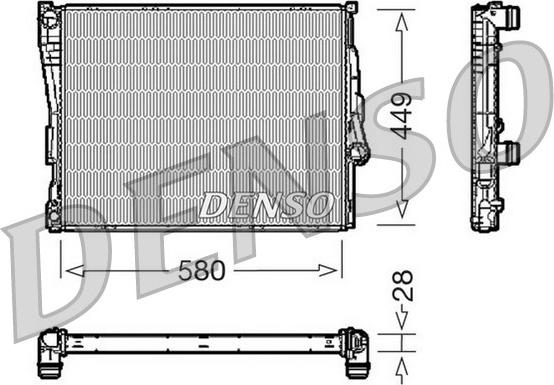 Denso DRM05069 - Ψυγείο, ψύξη κινητήρα spanosparts.gr