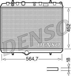 Denso DRM21055 - Ψυγείο, ψύξη κινητήρα spanosparts.gr