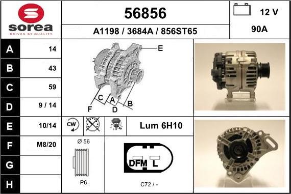 EAI 56856 - Γεννήτρια spanosparts.gr