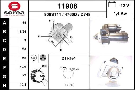 EAI 11908 - Μίζα spanosparts.gr