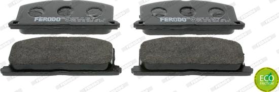 Ferodo FDB308 - Σετ τακάκια, δισκόφρενα spanosparts.gr