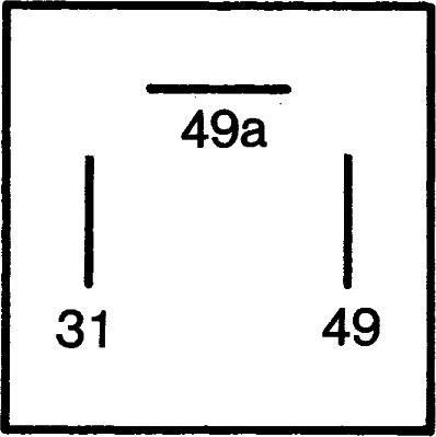 HELLA 4DB 003 750-711 - Ρελέ των φλας spanosparts.gr