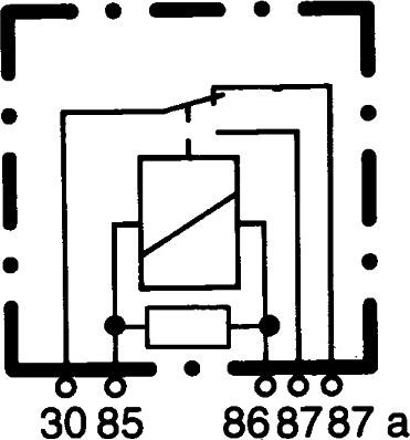 HELLA 4RD 007 903-001 - Ρελέ, ρεύμα λειτουργίας spanosparts.gr
