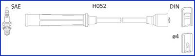 HITACHI 134576 - Σετ καλωδίων υψηλής τάσης spanosparts.gr