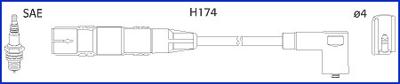 HITACHI 134714 - Σετ καλωδίων υψηλής τάσης spanosparts.gr