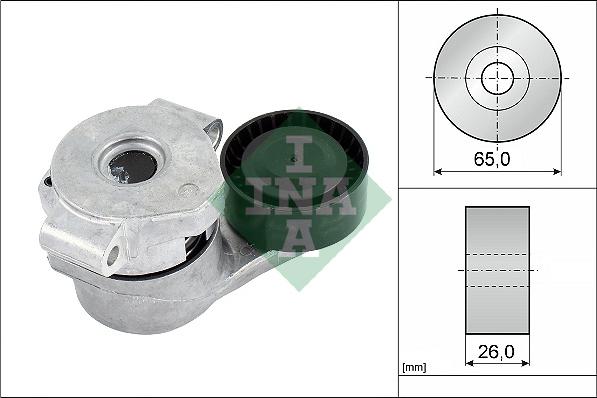 INA 534 0308 10 - Τεντωτήρας ιμάντα, ιμάντας poly-V spanosparts.gr