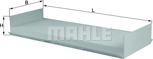 MAHLE LA 154 - Φίλτρο, αέρας εσωτερικού χώρου spanosparts.gr