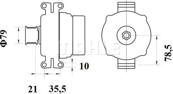 MAHLE MG 796 - Γεννήτρια spanosparts.gr