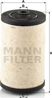 Mann-Filter BFU 811 - Φίλτρο καυσίμου spanosparts.gr