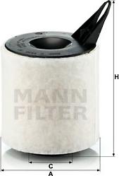 Mann-Filter C 1370 - Φίλτρο αέρα spanosparts.gr