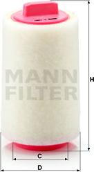 Mann-Filter C 1287 - Φίλτρο αέρα spanosparts.gr