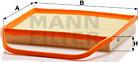 Mann-Filter C 36 004 - Φίλτρο αέρα spanosparts.gr