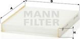 Mann-Filter CU 16 001 - Φίλτρο, αέρας εσωτερικού χώρου spanosparts.gr