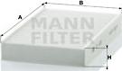 Mann-Filter CU 1629 - Φίλτρο, αέρας εσωτερικού χώρου spanosparts.gr