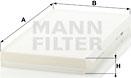 Mann-Filter CU 3139 - Φίλτρο, αέρας εσωτερικού χώρου spanosparts.gr
