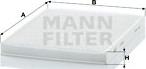 Mann-Filter CU 2436 - Φίλτρο, αέρας εσωτερικού χώρου spanosparts.gr