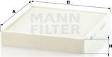 Mann-Filter CU 26 010 - Φίλτρο, αέρας εσωτερικού χώρου spanosparts.gr