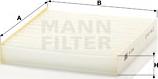 Mann-Filter CU 2145 - Φίλτρο, αέρας εσωτερικού χώρου spanosparts.gr