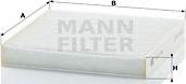 Mann-Filter CU 21 003 - Φίλτρο, αέρας εσωτερικού χώρου spanosparts.gr