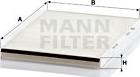 Mann-Filter CU 2839 - Φίλτρο, αέρας εσωτερικού χώρου spanosparts.gr