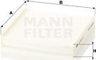 Mann-Filter CU 22 011 - Φίλτρο, αέρας εσωτερικού χώρου spanosparts.gr