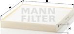 Mann-Filter CU 2227 - Φίλτρο, αέρας εσωτερικού χώρου spanosparts.gr