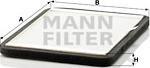 Mann-Filter CUK 2424 - Φίλτρο, αέρας εσωτερικού χώρου spanosparts.gr