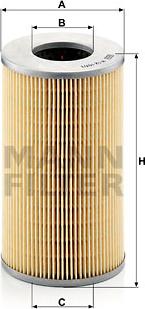 Mann-Filter H 12 107/1 - Φίλτρο λαδιού spanosparts.gr