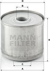 Mann-Filter P 917/1 x - Φίλτρο καυσίμου spanosparts.gr