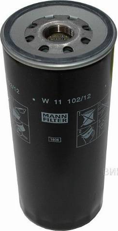 Mann-Filter W 11 102/12 - Φίλτρο λαδιού spanosparts.gr