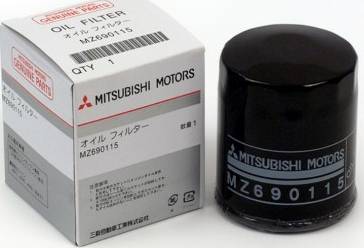 Mitsubishi MZ 690115 - Φίλτρο λαδιού spanosparts.gr