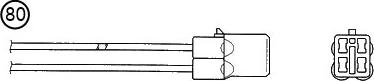 NTK 0450 - Αισθητήρας λάμδα spanosparts.gr