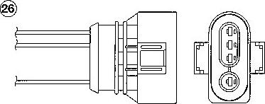 NTK 0194 - Αισθητήρας λάμδα spanosparts.gr