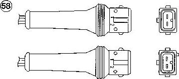 NTK 95149 - Αισθητήρας λάμδα spanosparts.gr