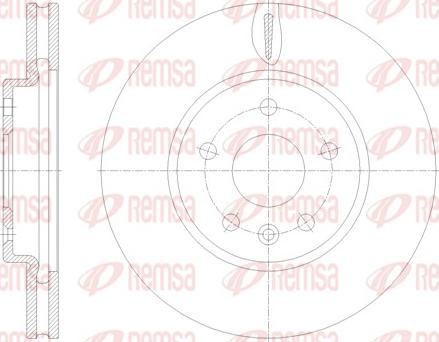 Remsa 61793.10 - Δισκόπλακα spanosparts.gr