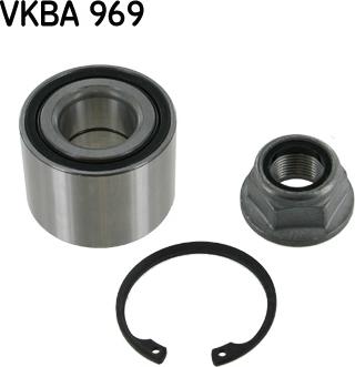 SKF VKBA 969 - Σετ ρουλεμάν τροχών spanosparts.gr