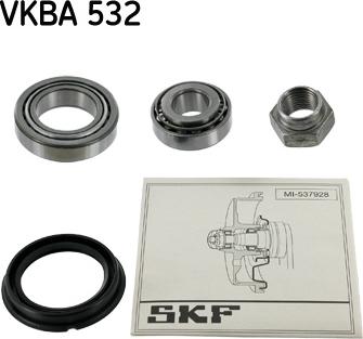 SKF VKBA 532 - Σετ ρουλεμάν τροχών spanosparts.gr