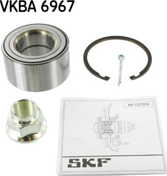 SKF VKBA 6967 - Σετ ρουλεμάν τροχών spanosparts.gr