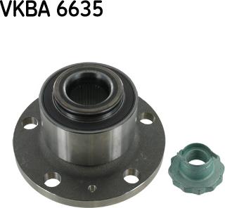 SKF VKBA 6635 - Σετ ρουλεμάν τροχών spanosparts.gr